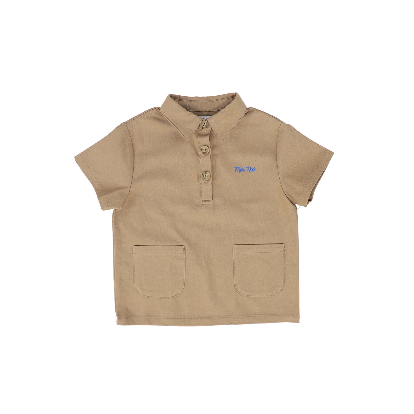 MINI NOD CAMEL BEAR PATCH POLO T-SHIRT [FINAL SALE]