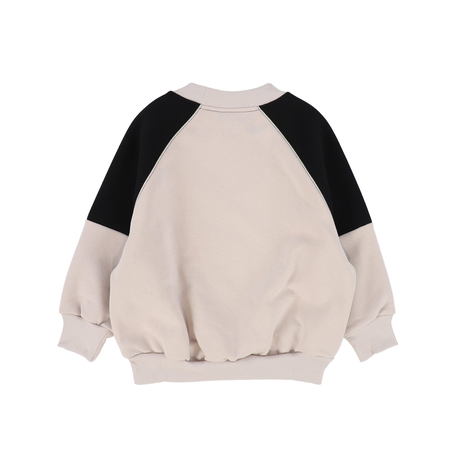 MINIKID BEIGE LOGO SWEATSHIRT