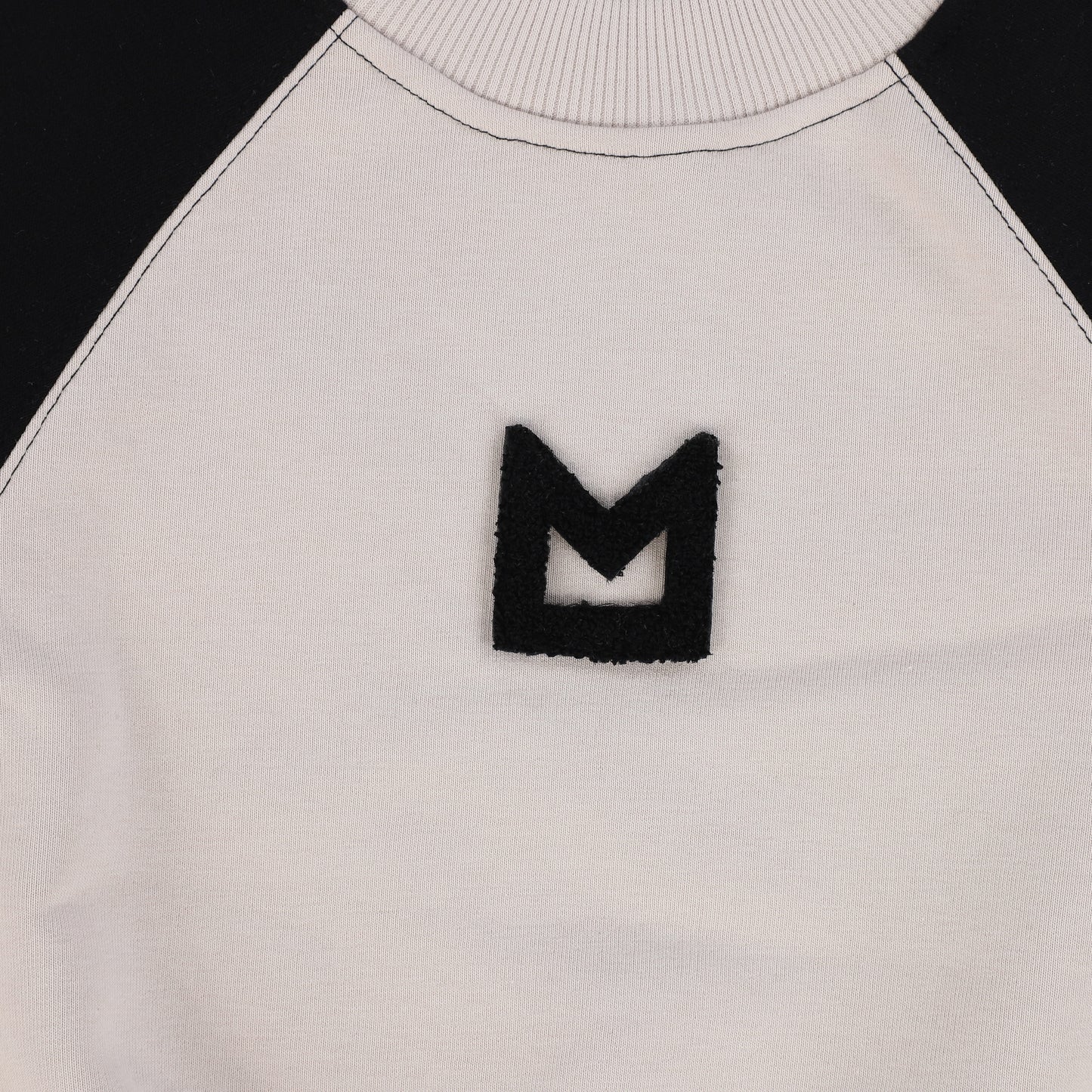 MINIKID BEIGE LOGO SWEATSHIRT