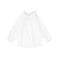 MINIMU WHITE RUFFLE COLLAR BLOUSE