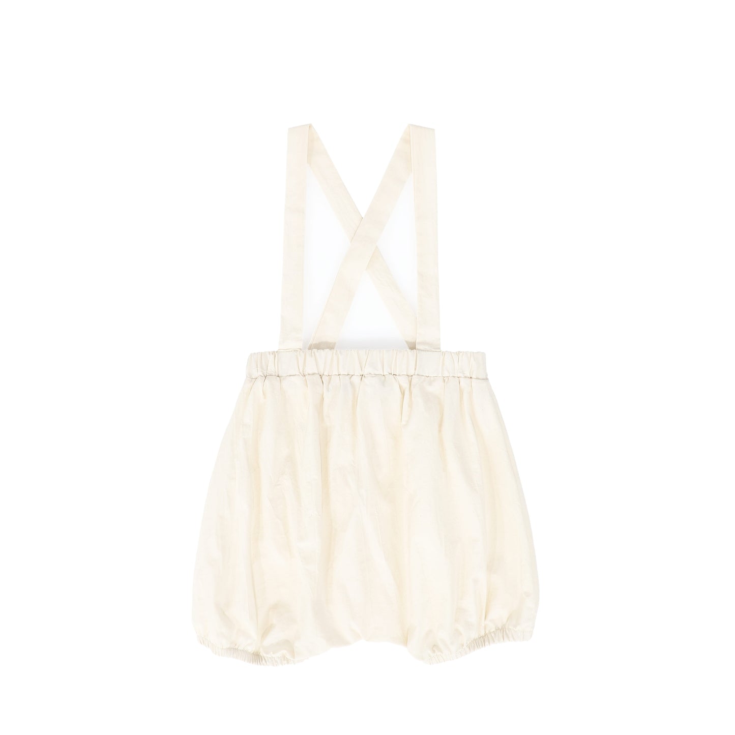 MINIMU IVORY SUSPENDER BLOOMER SET