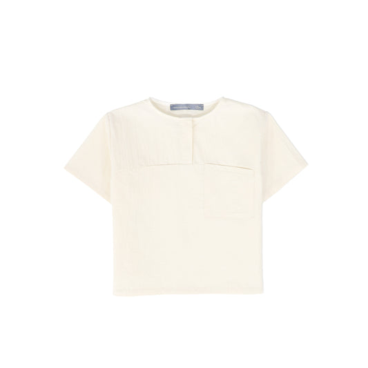 MINIMU IVORY POCKET SHIRT