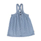 PIUPIUCHICK BLUE DENIM HEART PRINT JUMPER