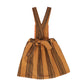 PIUPIUCHICK RUST/BLACK STRIPED JUMPER