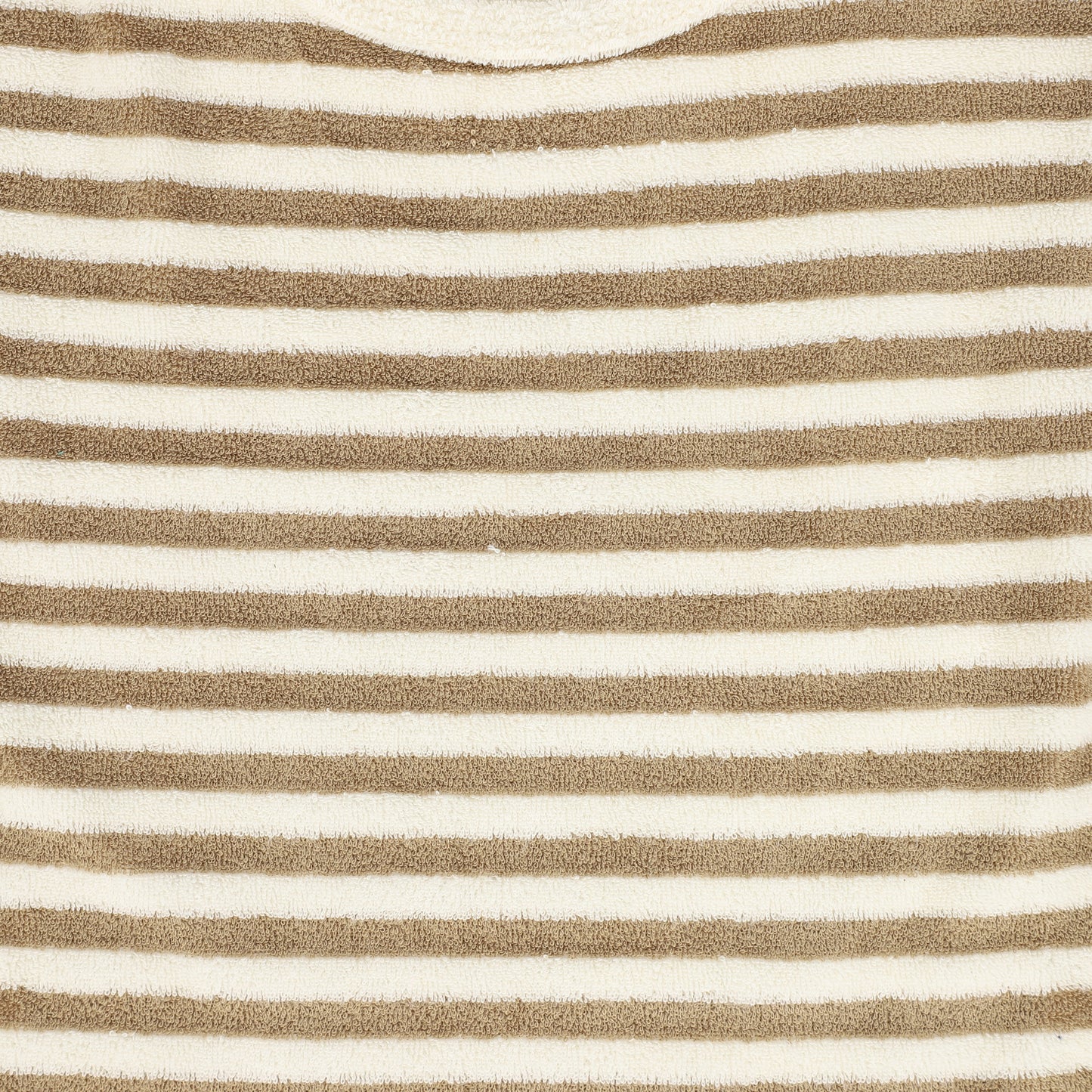 MY LITTE COZMO BROWN/BEIGE STRIPED TERRY TSHIRT