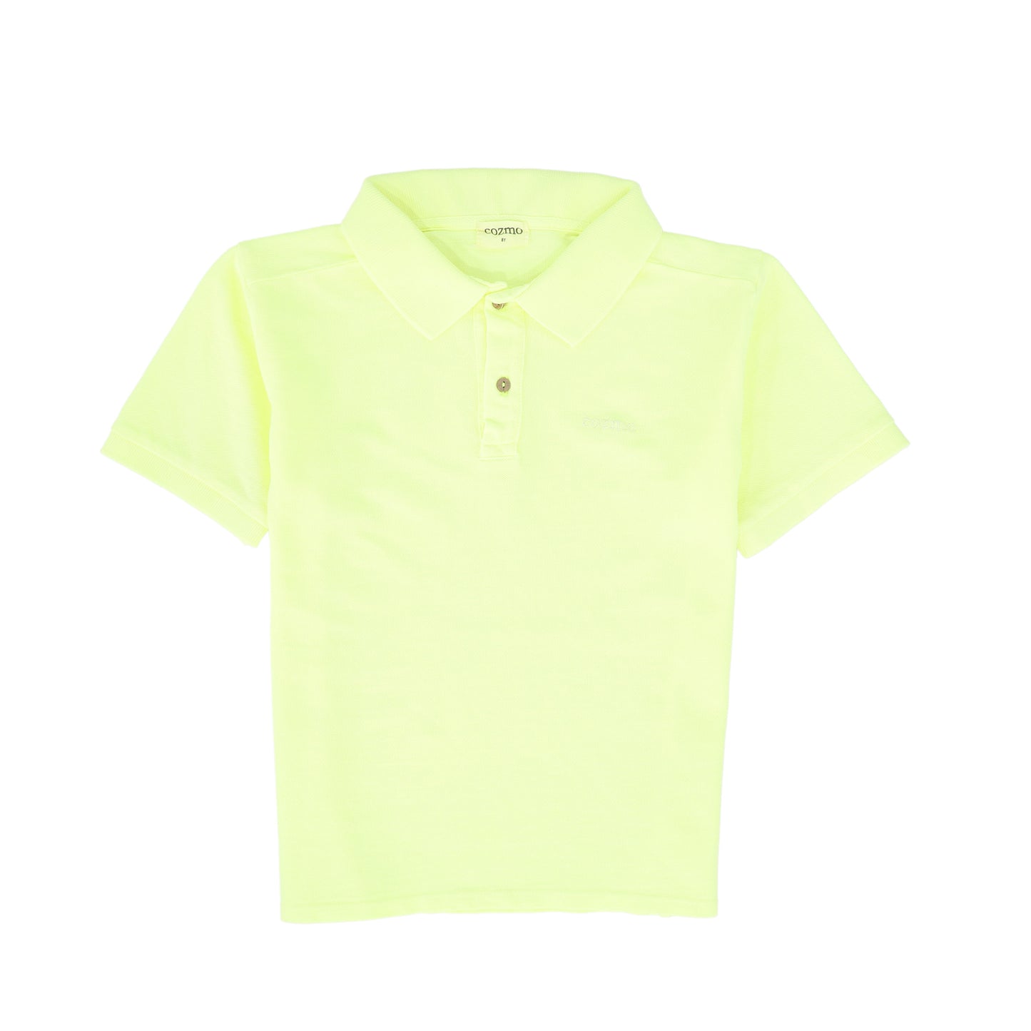 MY LITTE COZMO BRIGHT YELLOW POLO SHIRT