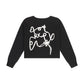 RETRO KID BLACK ROPE DETAIL CARDIGAN