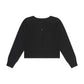 RETRO KID BLACK ROPE DETAIL CARDIGAN