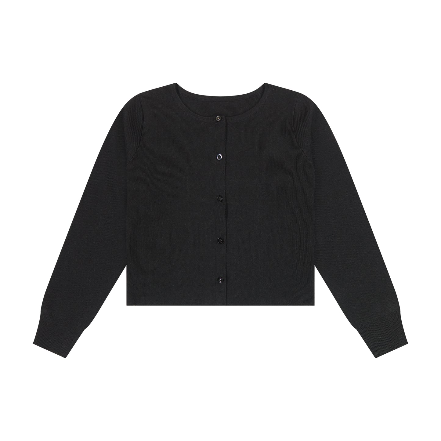 RETRO KID BLACK ROPE DETAIL CARDIGAN