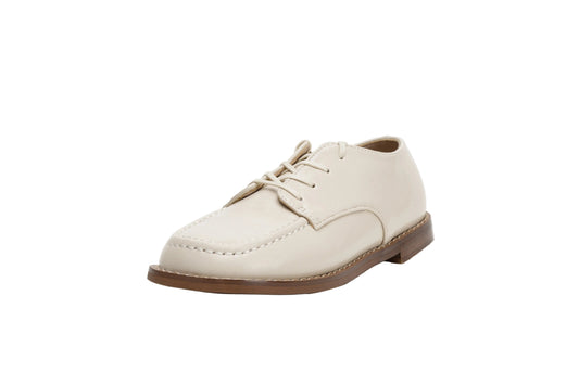 TANNERY & CO IVORY CHUNKY LACE SHOE