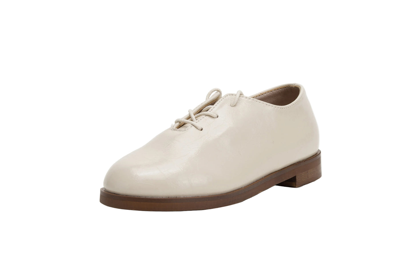 TANNERY & CO IVORY LACE UP SHOE