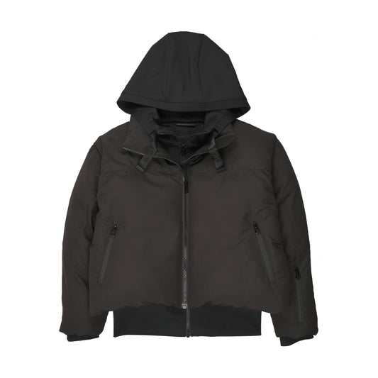 IBIS BLACK LAYER PUFFER COAT