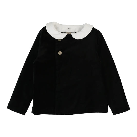 ANALOGIE BLACK VELVET TODDLER BLAZER