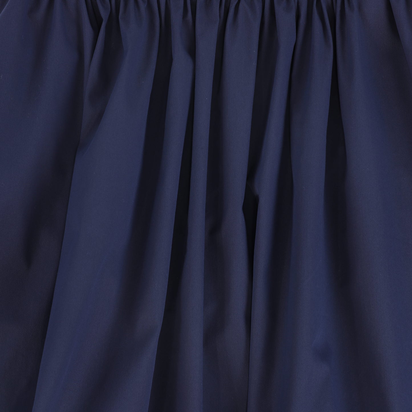VALENTINA NAVY PLEATED MAXI CIRCLE SKIRT