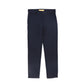 LE BOURDON NAVY THIN WOOL PANTS