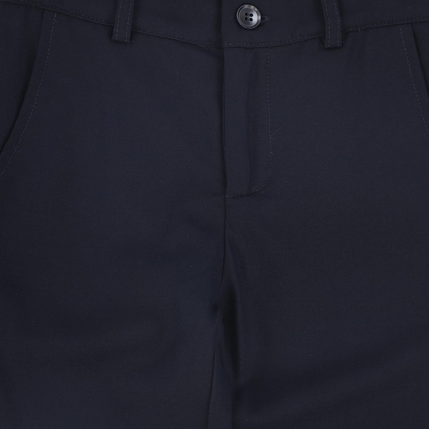 LE BOURDON NAVY THIN WOOL PANTS