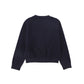 LE BOURDON NAVY TRIM BORDER SWEATER