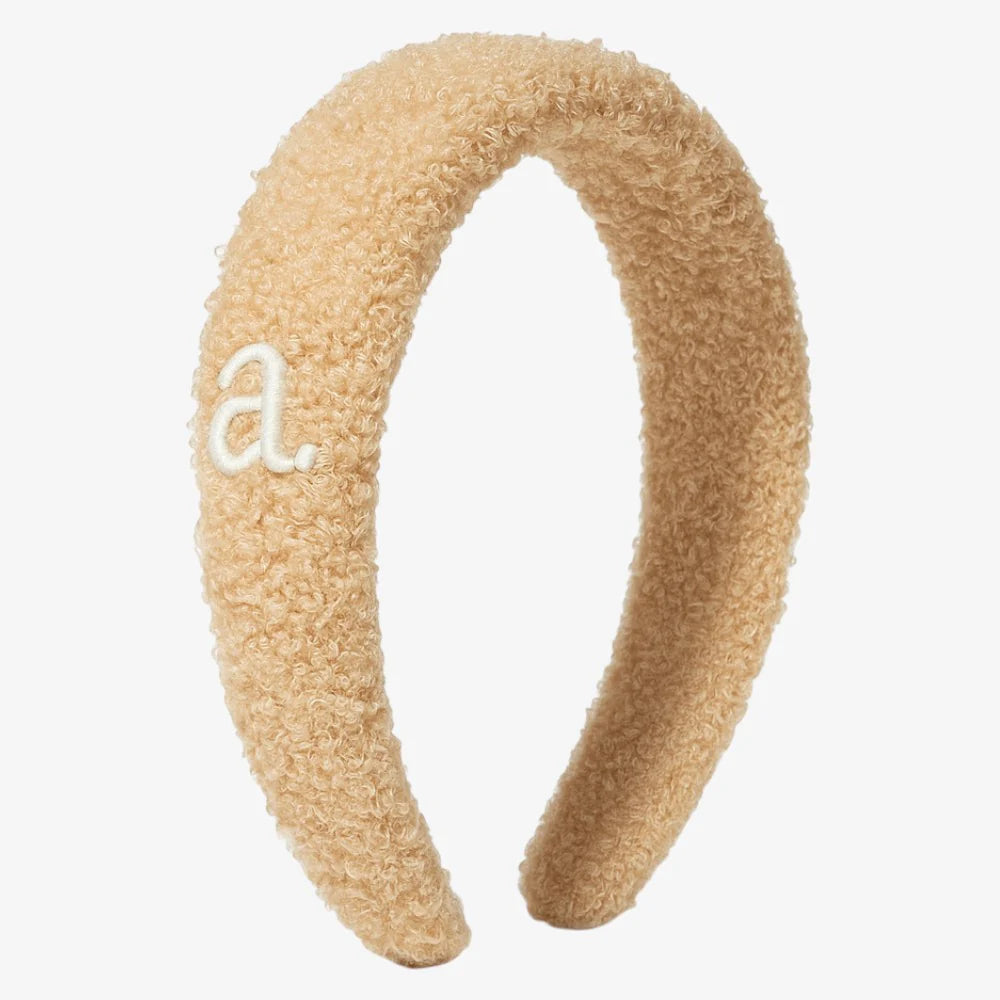 ARCHI BROWN SHERPA HEADBAND [FINAL SALE]