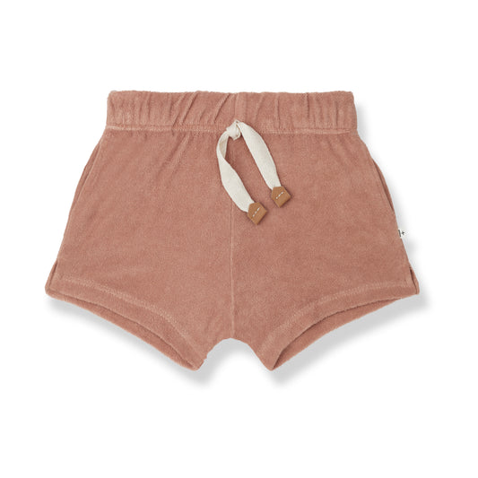 1 + IN THE FAMILY APRICOT TIE SHORTS