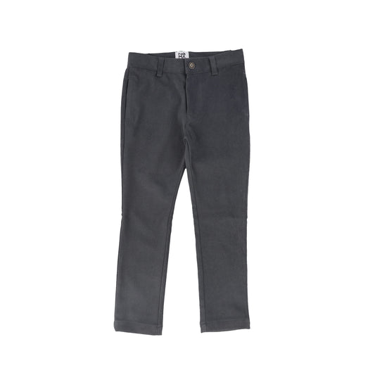 NOMA CHARCOAL SUEDE PANTS