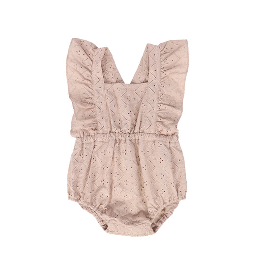 NORALEE ROSE RUFFLE WAISTED ROMPER