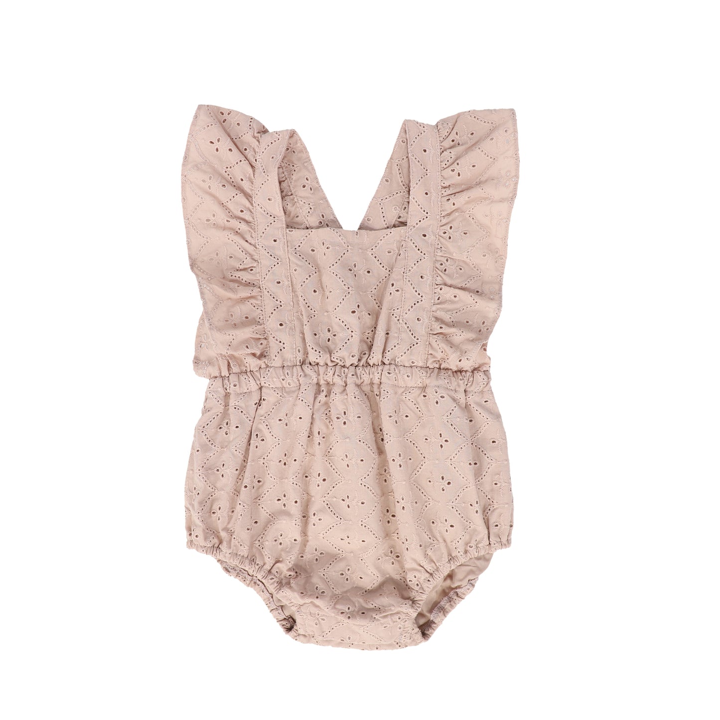 NORALEE ROSE RUFFLE WAISTED ROMPER [FINAL SALE]
