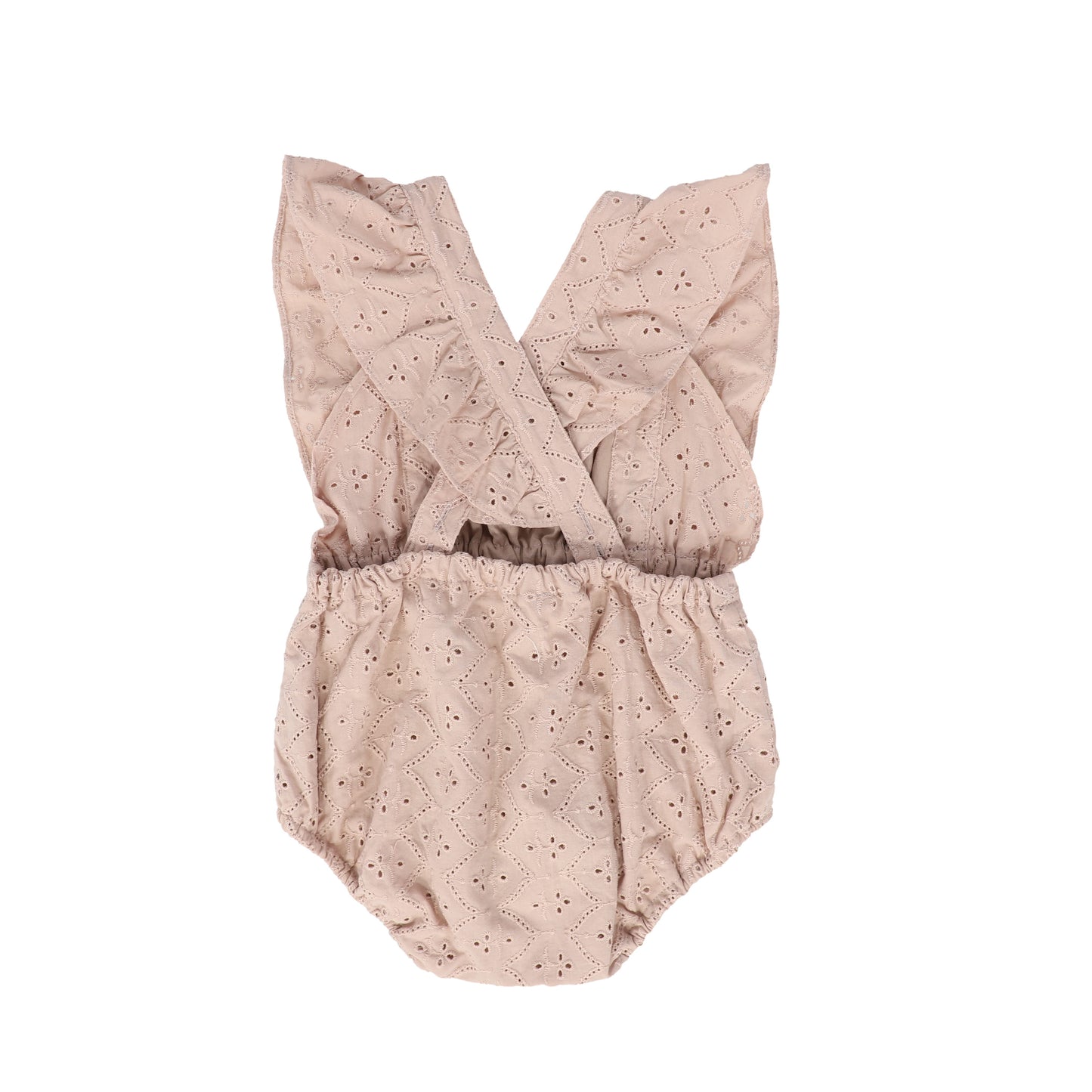 NORALEE ROSE RUFFLE WAISTED ROMPER [FINAL SALE]