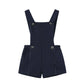 NOUNELLE NAVY DOUBLE BREASTED OVERALLS