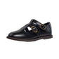 TANNERY & CO NAVY DOUBLE BUCKLE SHOE