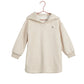 PLEASE MOM OAT COLLAR SWEATSHIRT DRESS