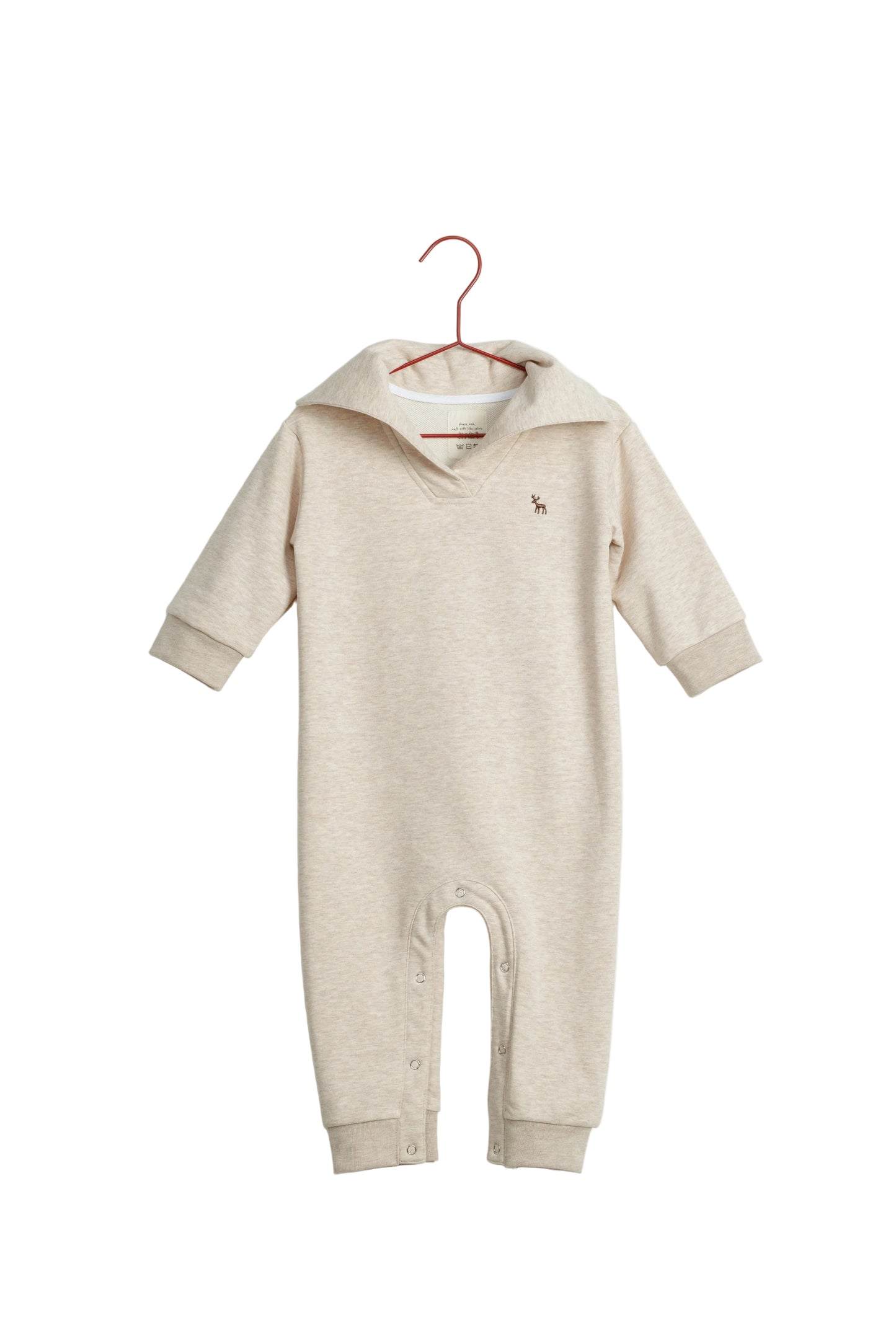 PLEASE MOM OAT COLLAR ROMPER