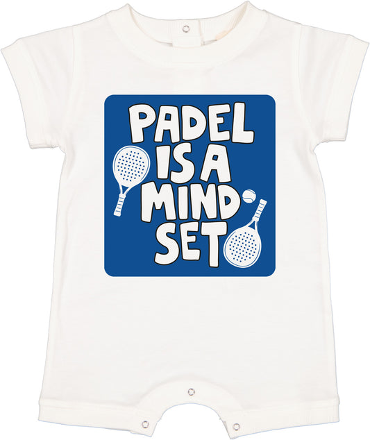 LOUIS LOUISE WHITE/BLUE TENNIS ROMPER