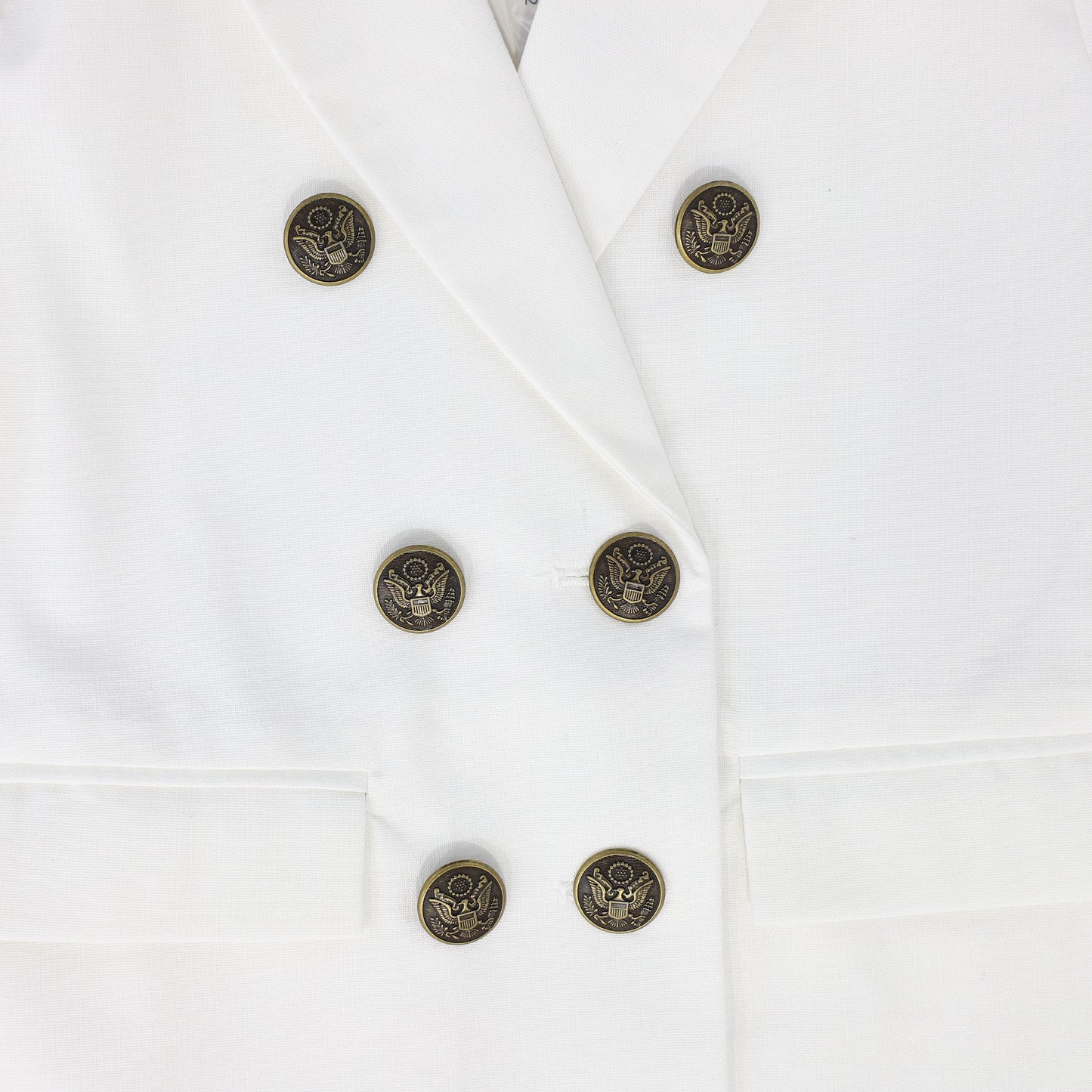 PANTHER WHITE LINEN BLAZER [FINAL SALE]