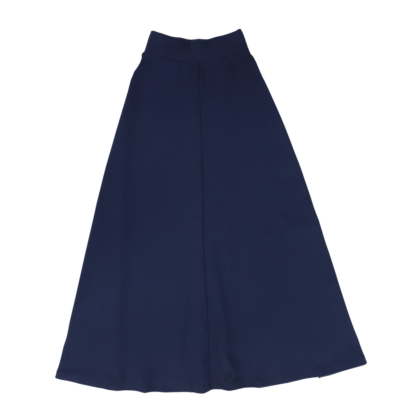 LITTLE PARNI NAVY LOGO MAXI SKIRT