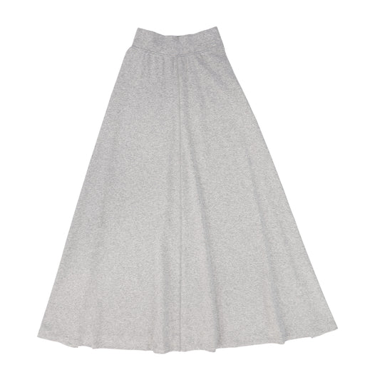 LITTLE PARNI GREY LOGO MAXI SKIRT