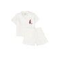 PERNILLE WHITE BOAT EMBROIDERED SET