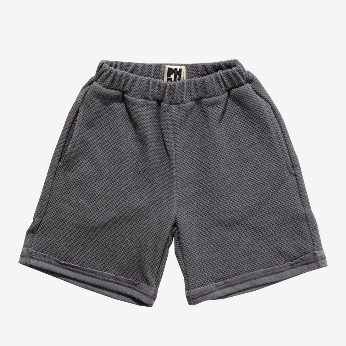 PETITE HAILEY CHARCOAL SHORTS