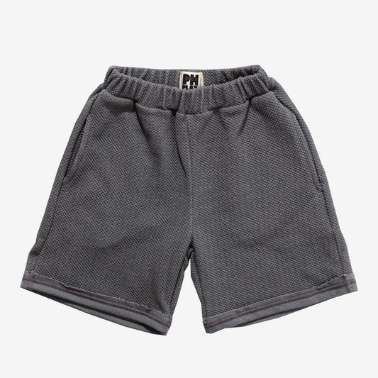 PETITE HAILEY CHARCOAL SHORTS