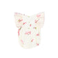 PHI CREAM/PINK FLORAL BLOSSOM DOUBLE BOW ROMPER [FINAL SALE]