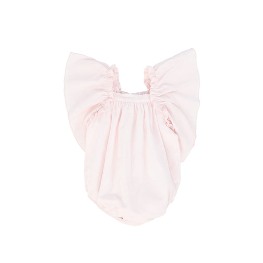 PHI PINK LINEN ROMPER