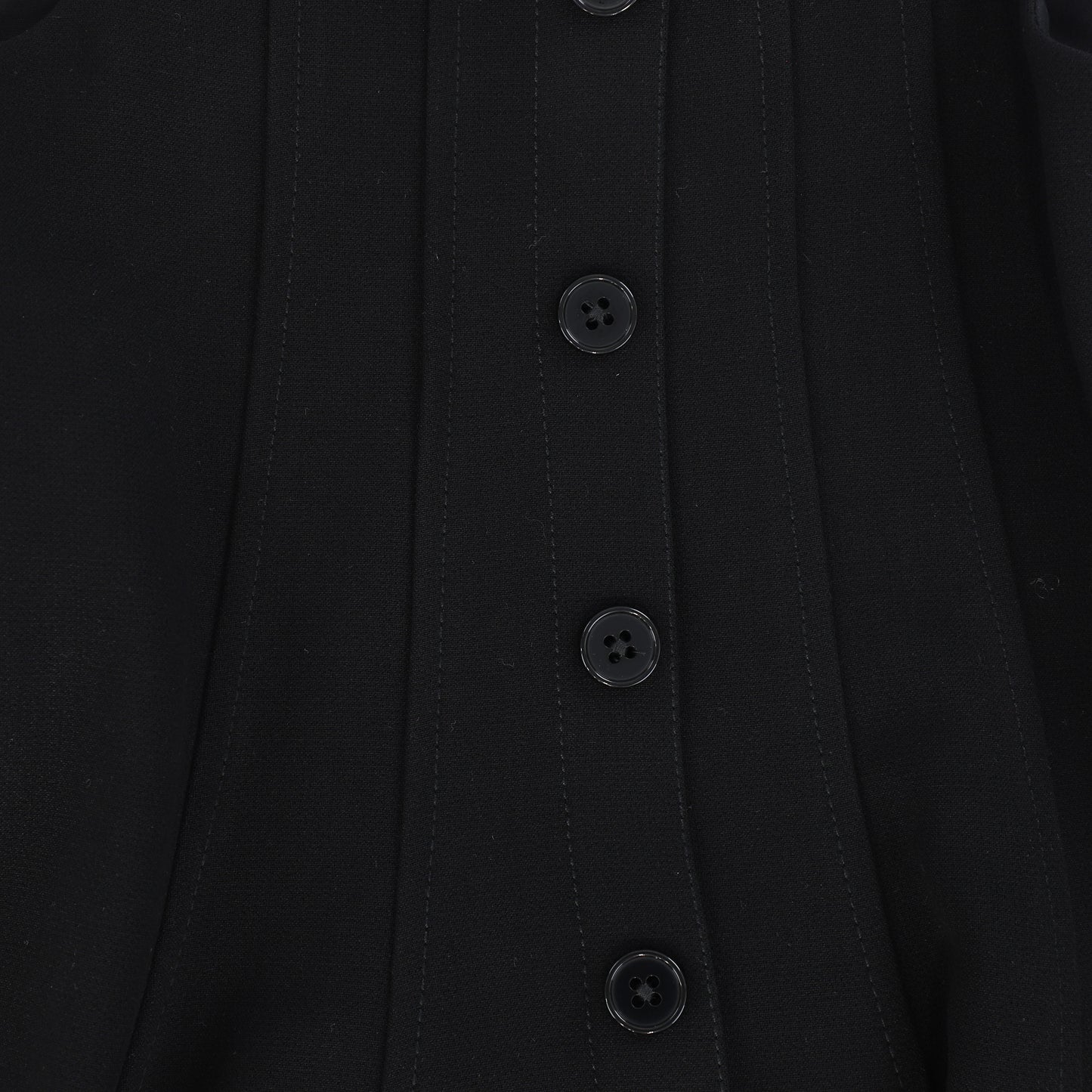 PHILOSOPHY BLACK BUTTON JUMPER [FINAL SALE]