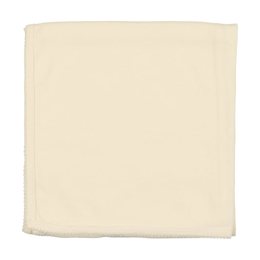 LILETTE IVORY PINPOINT BLANKET