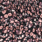 PICCOLA LUDO BLACK/PINK FLORAL SMOCKED DRESS [FINAL SALE]