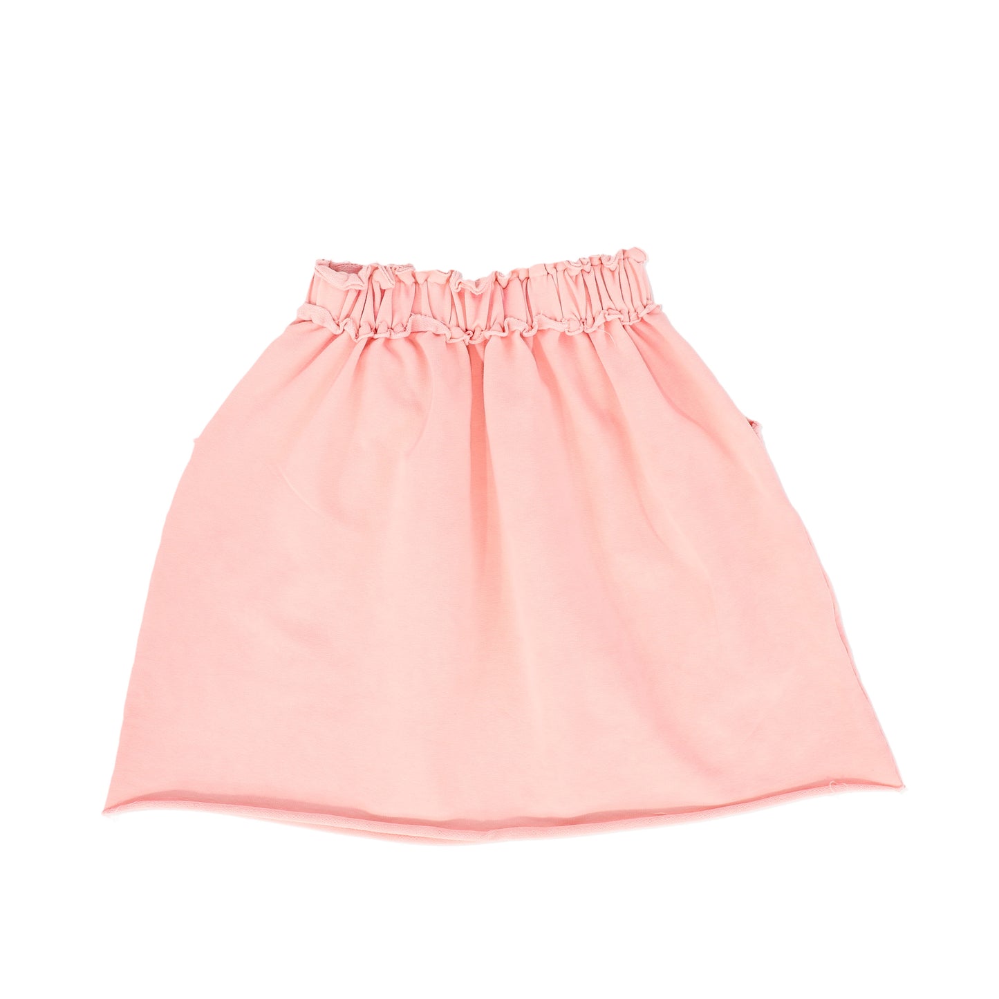 BOOSO PINK GATHERED WAIST SKIRT