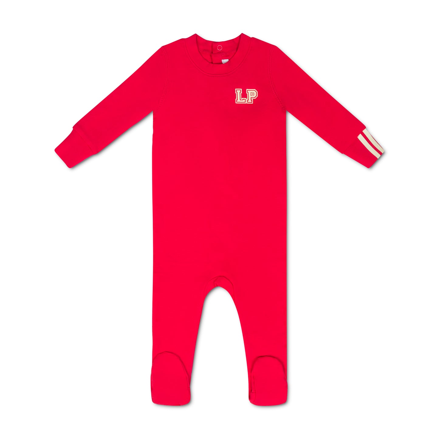 LITTLE PARNI PINK LOGO FOOTIE