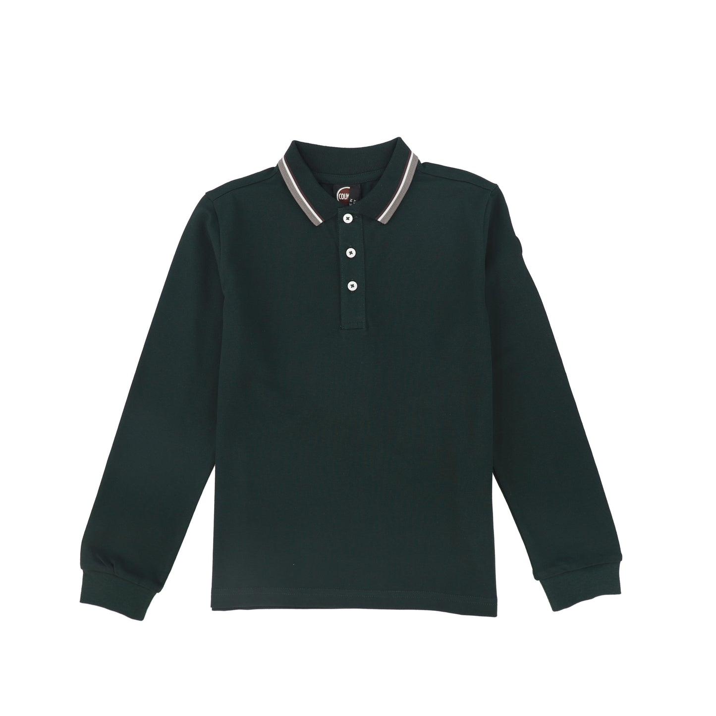 COLMAR FOREST GREEN TEXTURED POLO SHIRT
