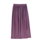 VALENTINA PURPLE PLEATED MAXI CIRCLE SKIRT