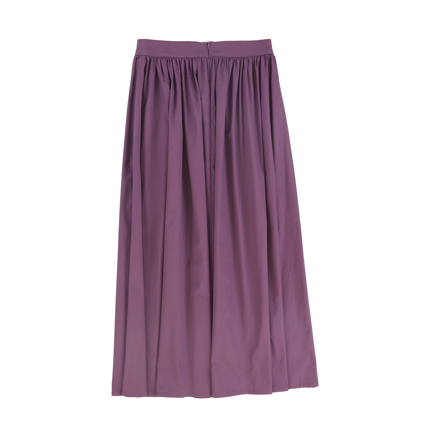 VALENTINA PURPLE PLEATED MAXI CIRCLE SKIRT