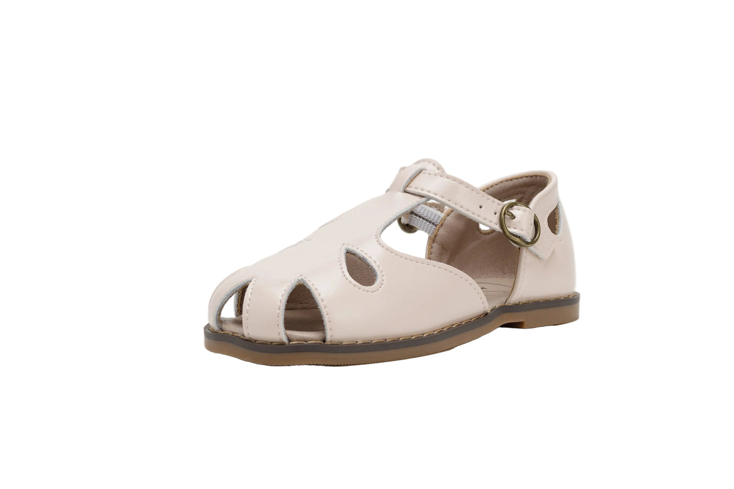 TANNERY & CO PINK EYELET SANDAL SHOE
