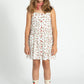 PIUPIUCHICK IVORY/RED FLORAL BUTTON JUMPER